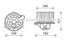 AVA QUALITY COOLING HY8554 Electric Motor, interior blower